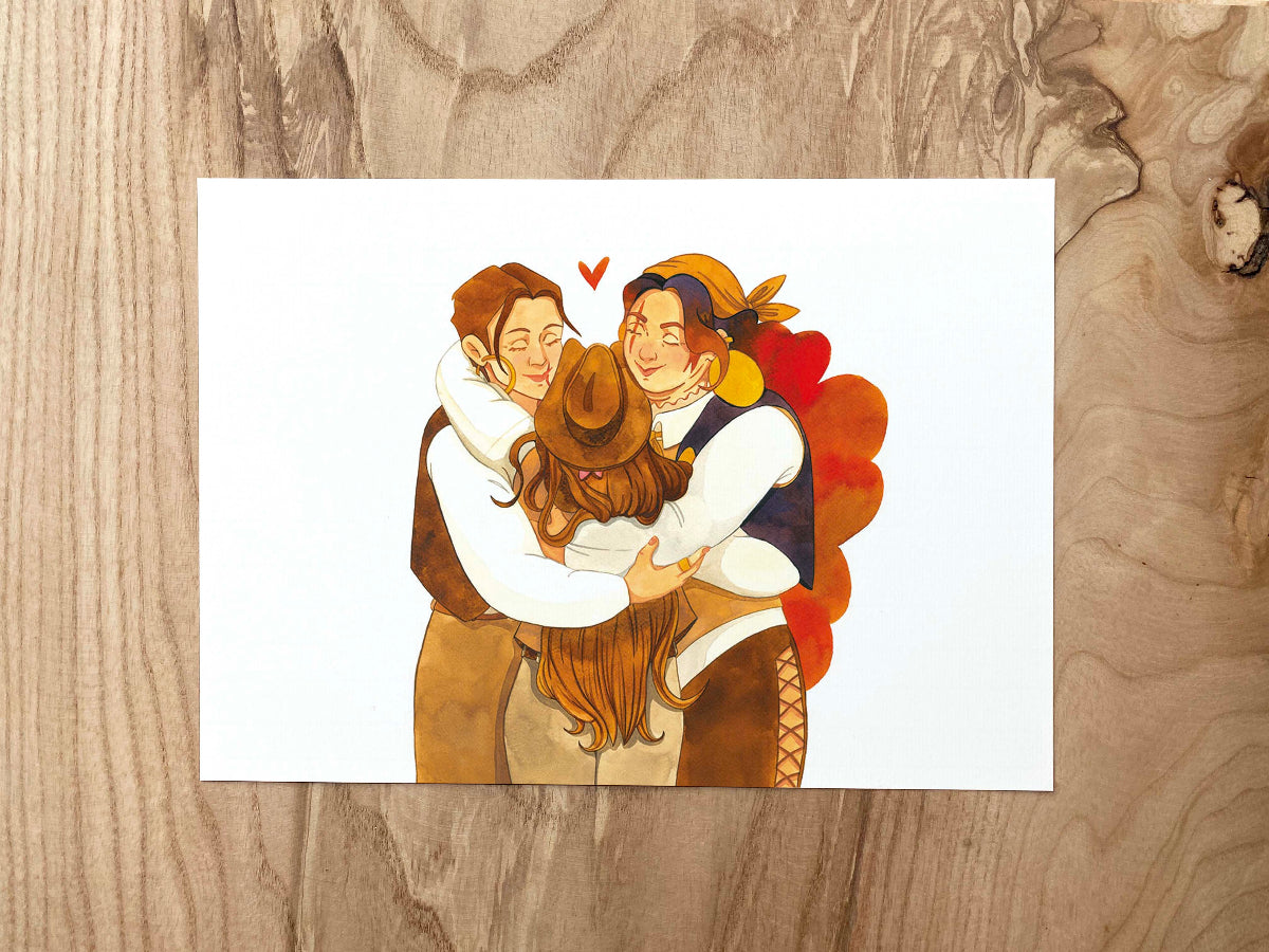 "Le Calin" Illustration