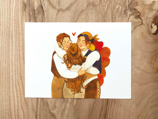 "Le Calin" Illustration