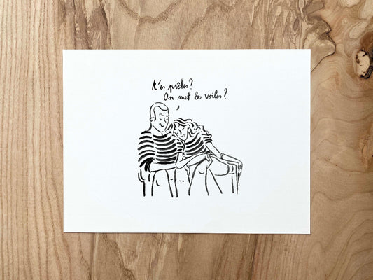 "On met les voiles?"