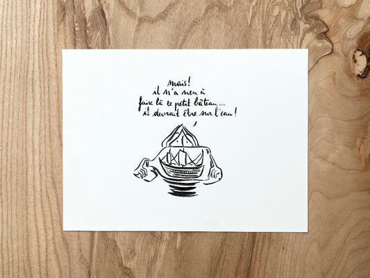 "P'tit bateau"