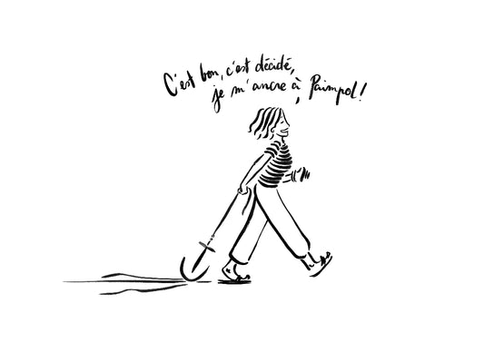 Carnet « Je m’encre à Paimpol » - Fabriqué en Bretagne