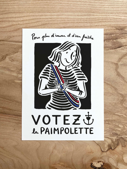 "Pour plus d'amour et d'eau fraîche"