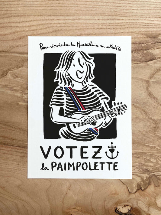 "Pour réorchestrer La Marseillaise au ukulélé"