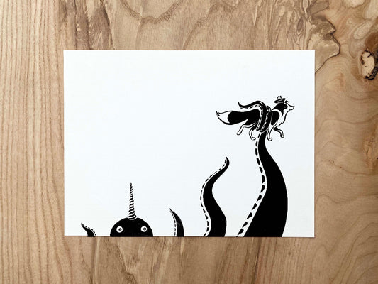 "Marin Doudouce" Illustration