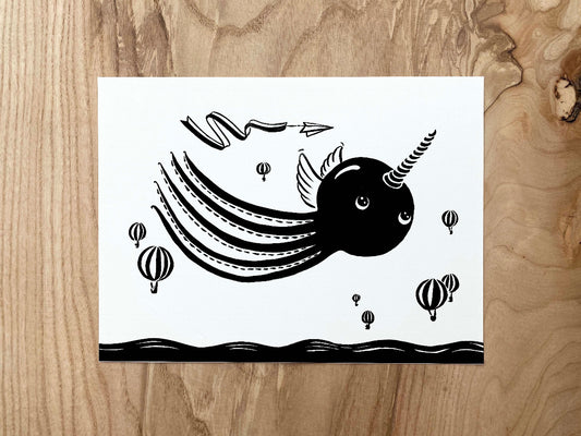 "Krakorn dans l'air" Illustration