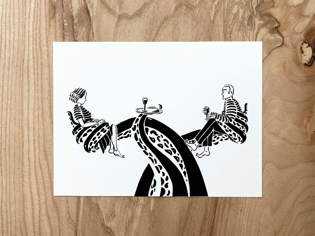 "La Rencontre" Illustration