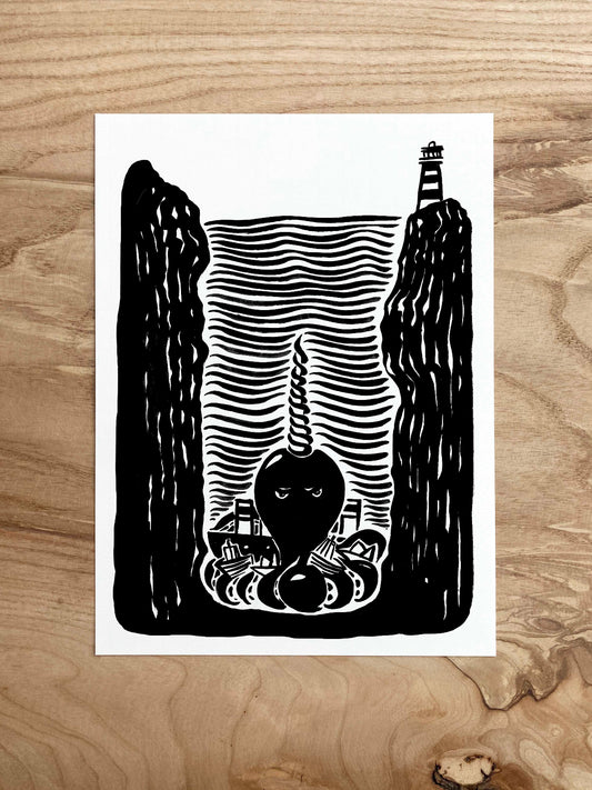 "Le Krakorn" Illustration