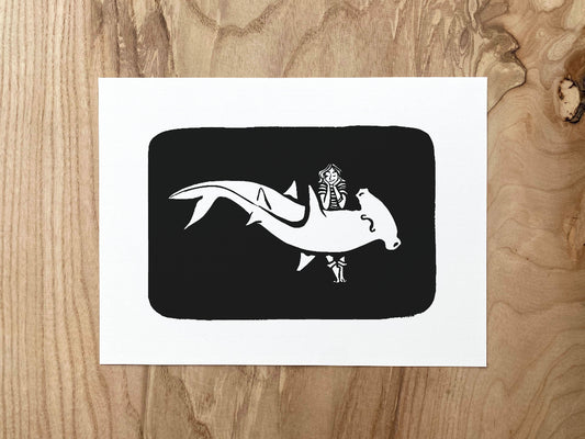 "Le Requin Marteau" Illustration