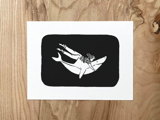 "Le Requin Blanc" Illustration