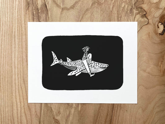 "Le Requin Baleine" Illustration