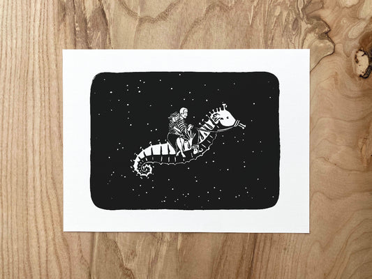 "L'Hippocampe" Illustration