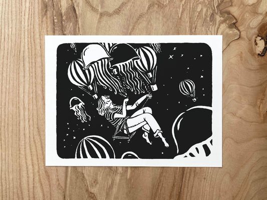 "Les Méduses" Illustration