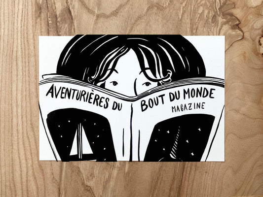 "Aventurière du bout du monde"