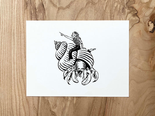 "Le bernard l'hermitte"