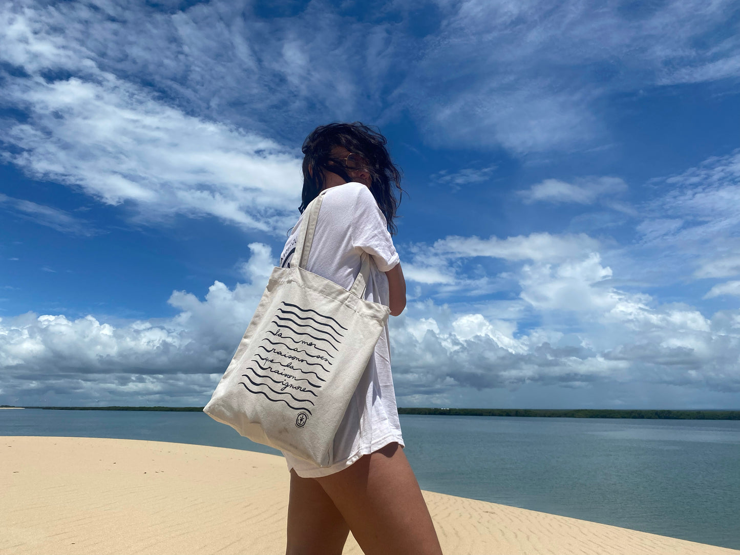 Tote-Bag "La mer a ses raisons"
