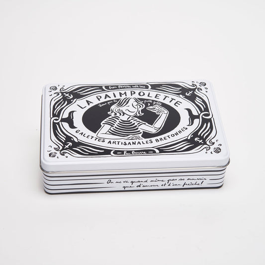 Boîte à biscuits bretons La Paimpolette – galettes pur beurre