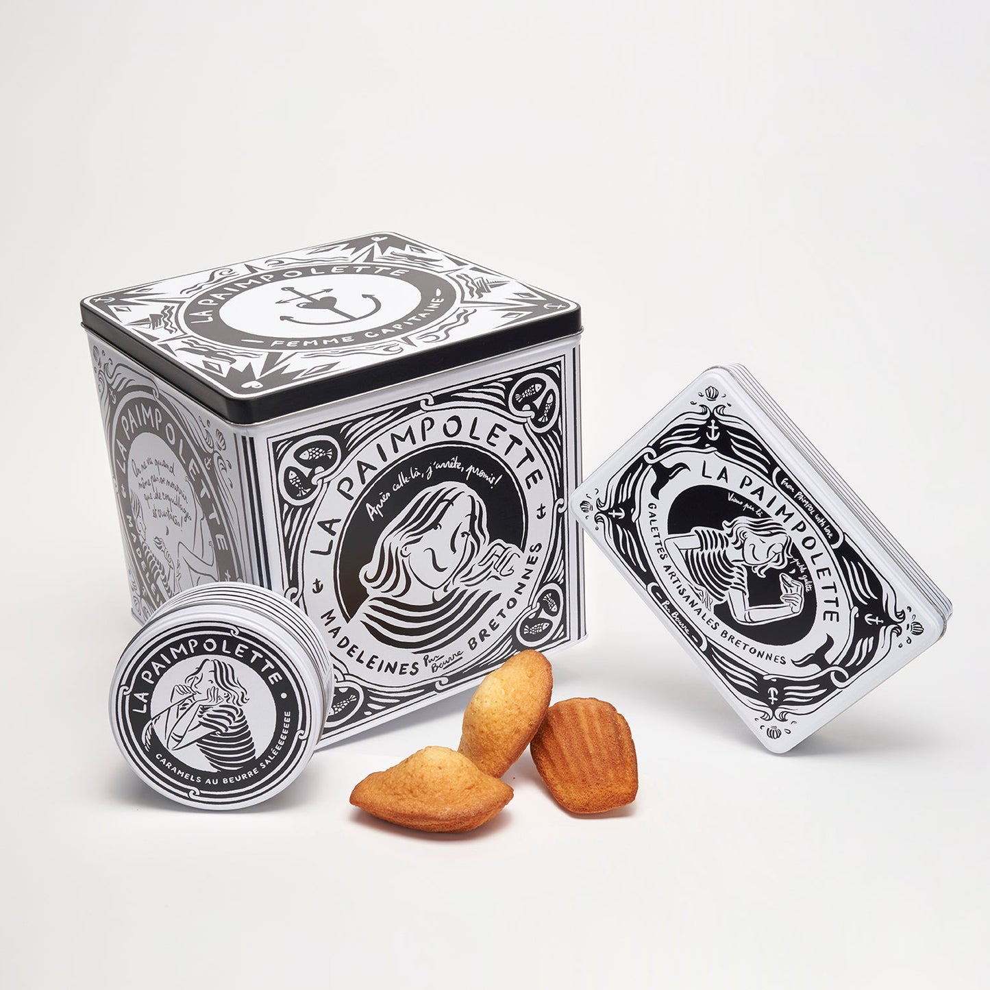 Boîtes à biscuits bretons La Paimpolette