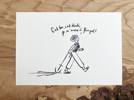 "Je m'ancre à Paimpol"