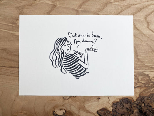 "On danse?"