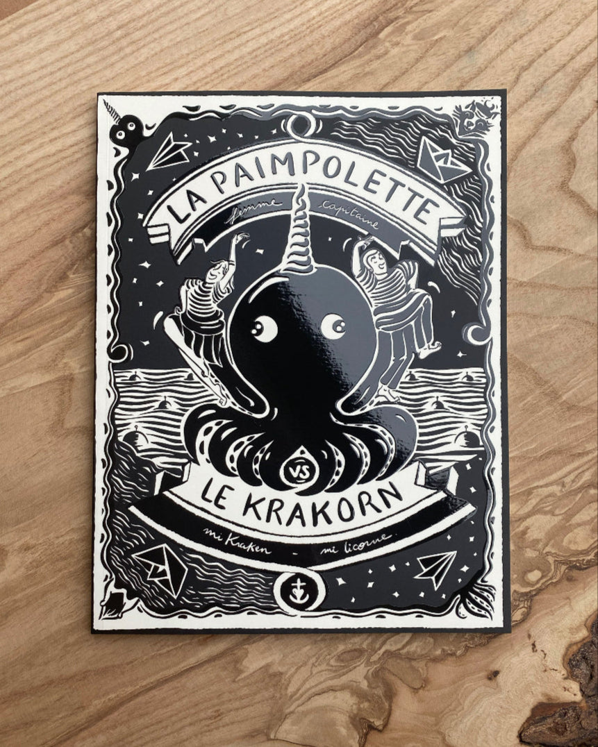 "La Paimpolette VS Le Krakorn" Album jeunesse 60 pages