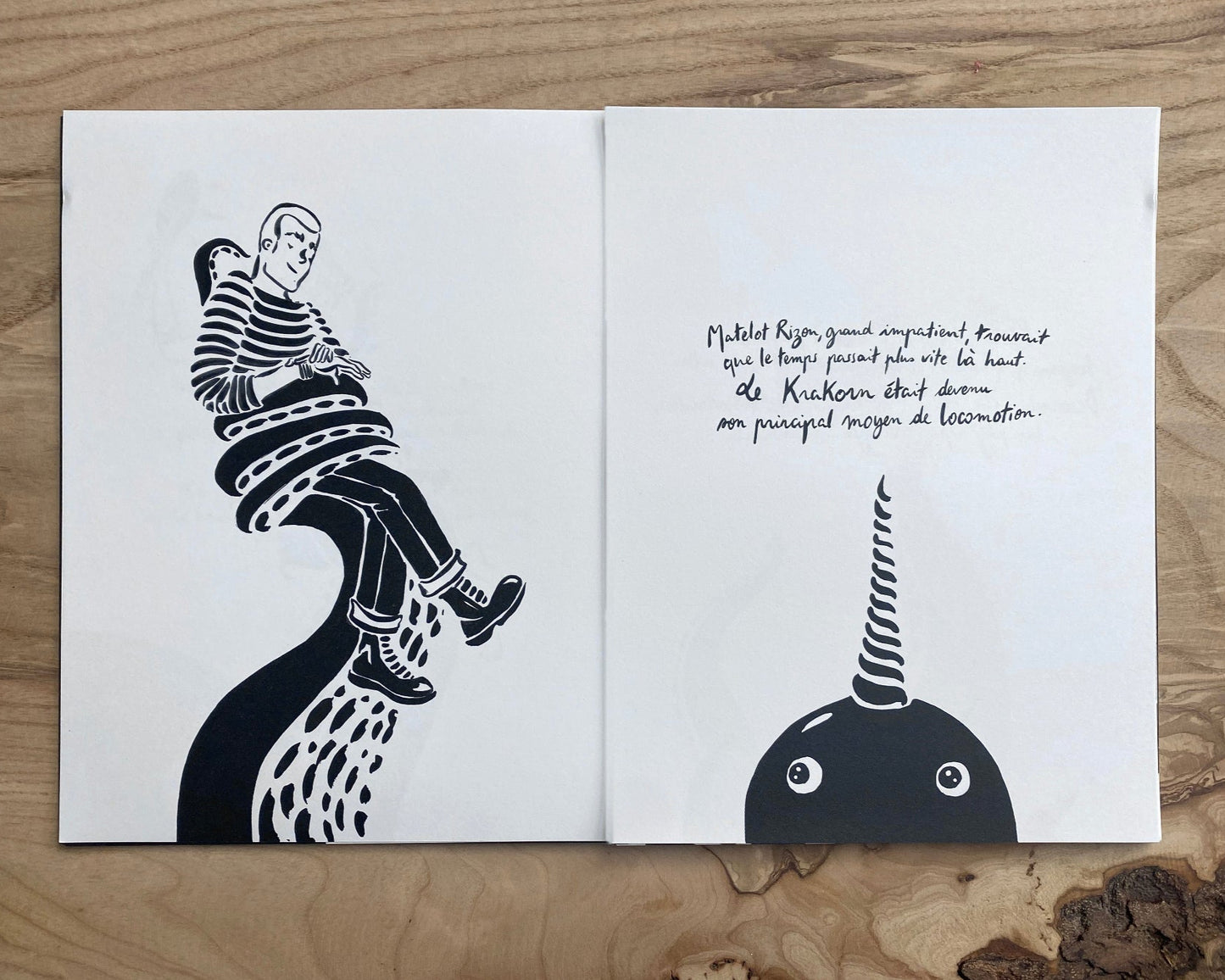 "La Paimpolette VS Le Krakorn" Album jeunesse 60 pages