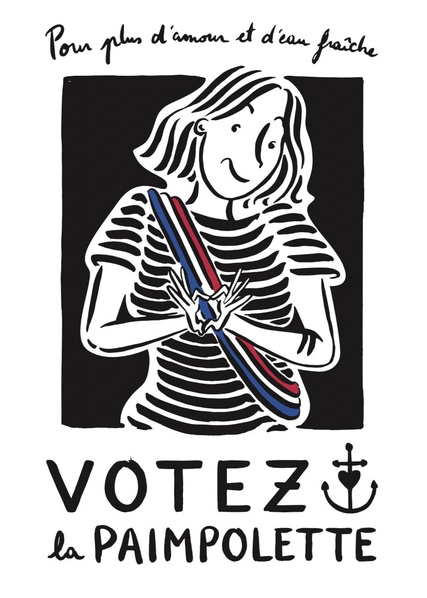 "Votez La Paimpolette" Dessins
