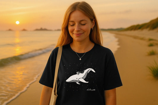 T-Shirt "La Baleine" en coton bio