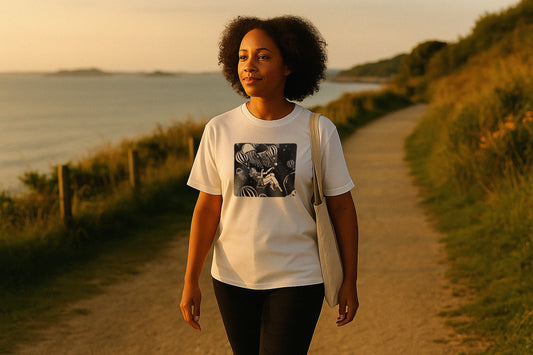 T-Shirt "Les Meduses" en coton bio