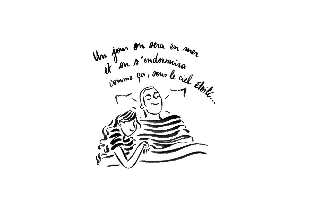 "Sous le ciel étoilé"