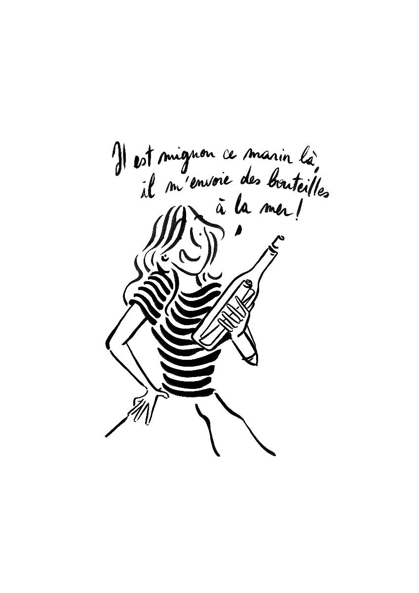 "Les bouteilles à la mer"