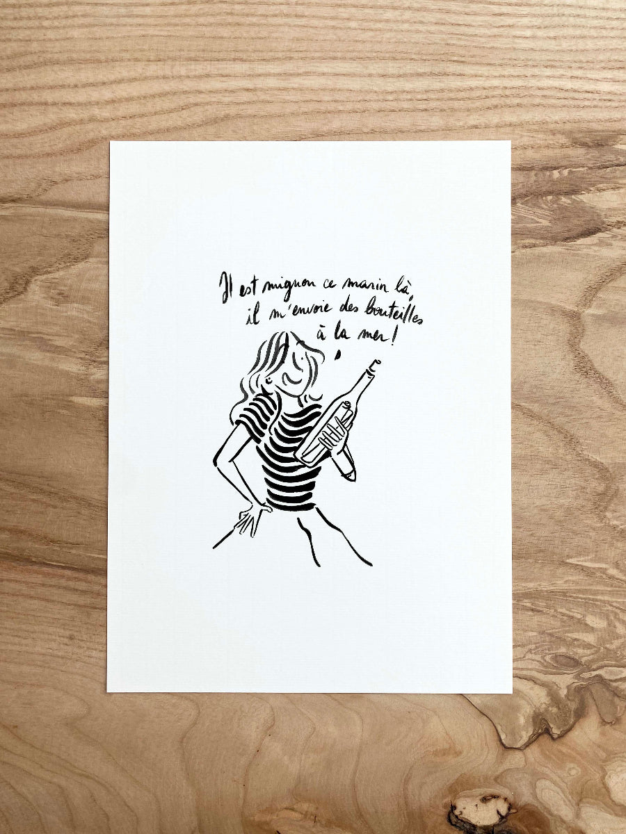 "Les bouteilles à la mer"