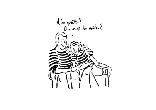 "On met les voiles?"