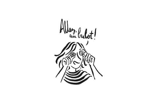 "Au bulot"