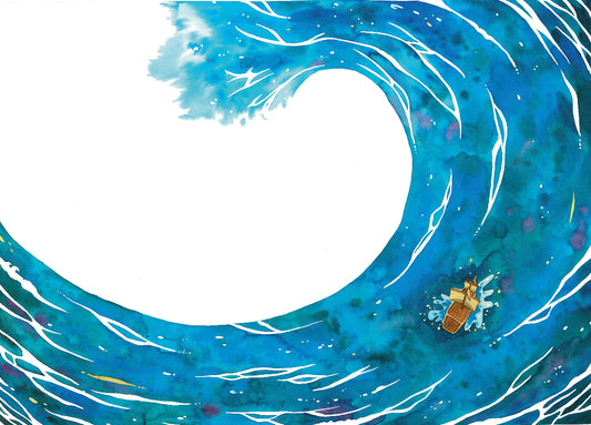 "La Vague" Illustration