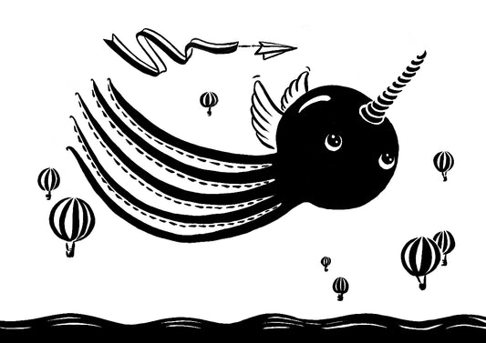 "Krakorn dans l'air" Illustration