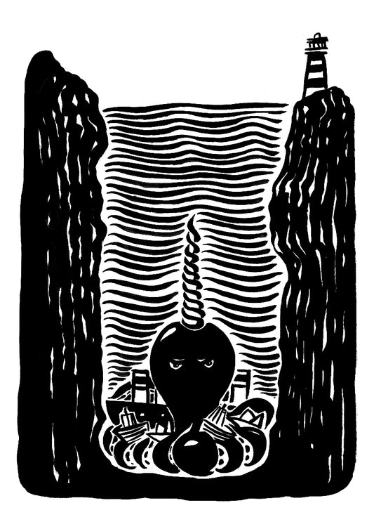 "Le Krakorn" Illustration