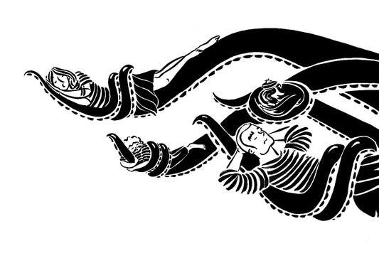 "La Sieste" Illustration
