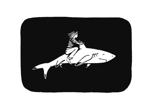 "Le Requin à pointe noire" Illustration