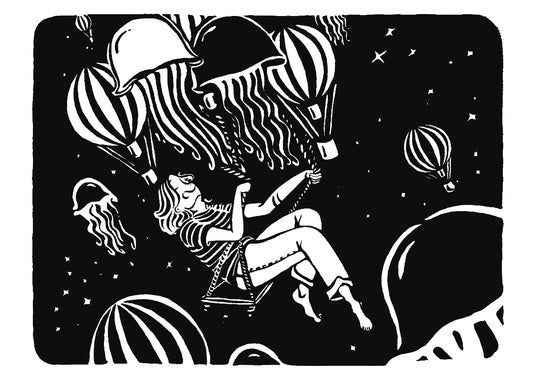 "Les Méduses" Illustration