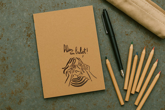 Carnet « Au bulot » - Fabriqué en Bretagne