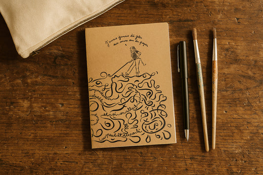 Carnet « Jeter mon encre » - Fabriqué en Bretagne
