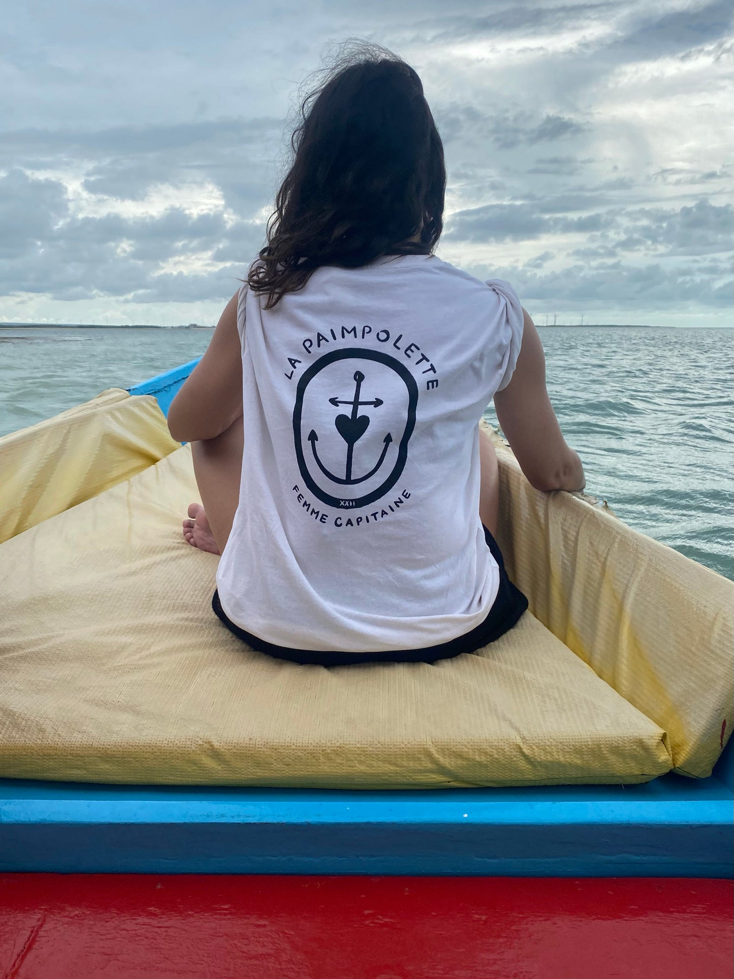 T-Shirt "Moi j'adore faire des vagues" Verbatim Maritime par La Paimpolette