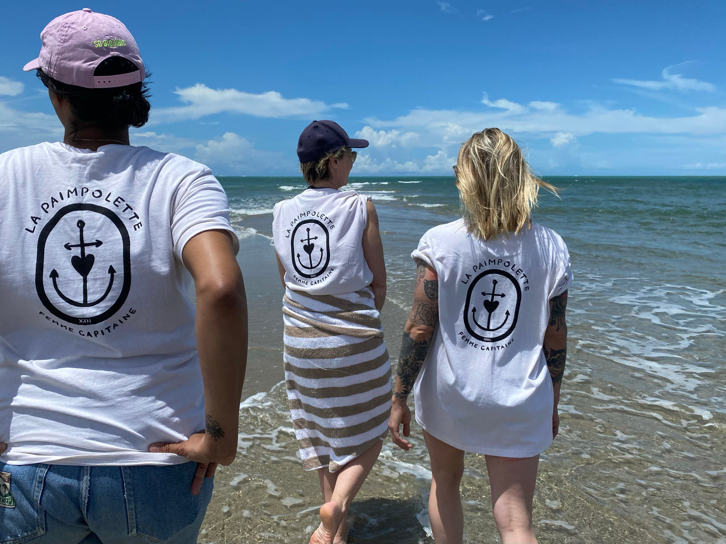 T-Shirt "La mer a ses raisons" Verbatim Maritime par La Paimpolette