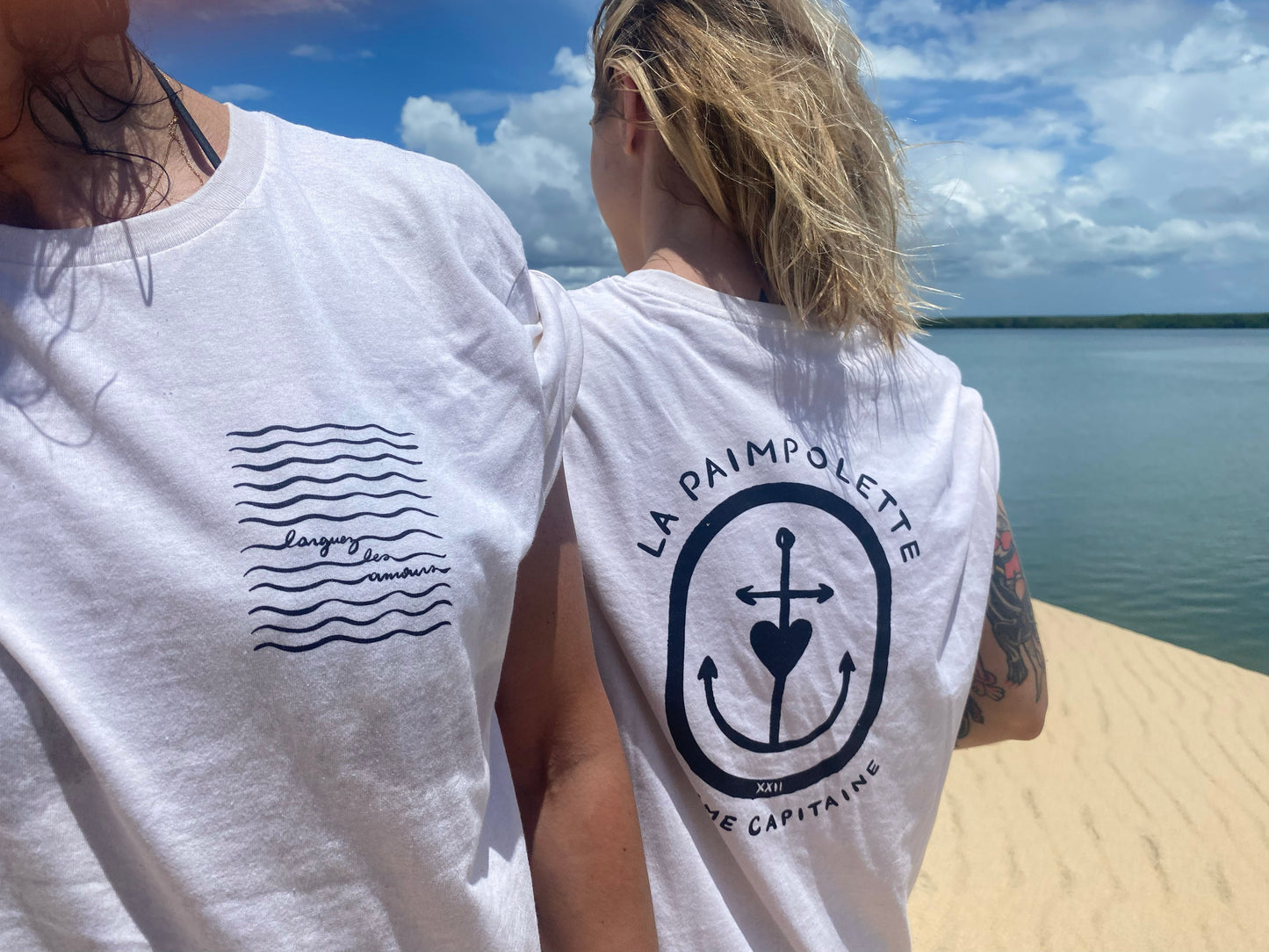 T-Shirt "Larguez les amours" Verbatim Maritime par La Paimpolette