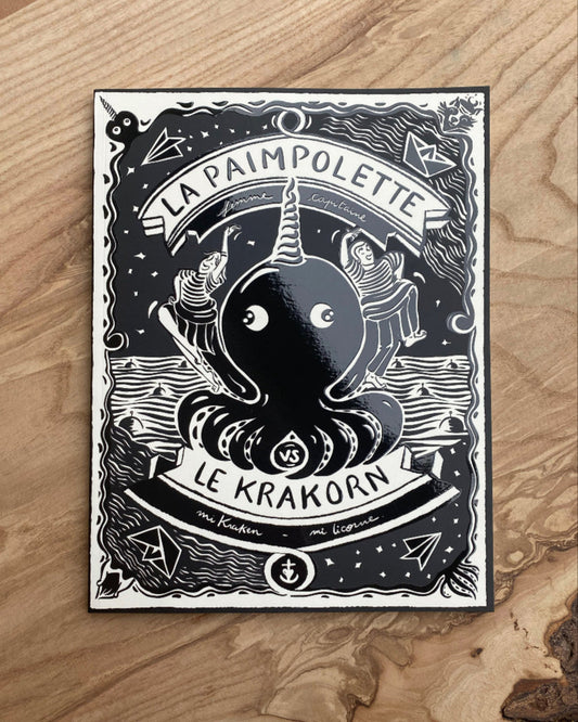 "La Paimpolette VS Le Krakorn" Album jeunesse 60 pages